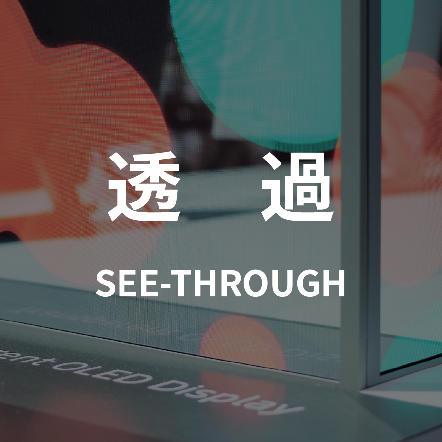 透過
